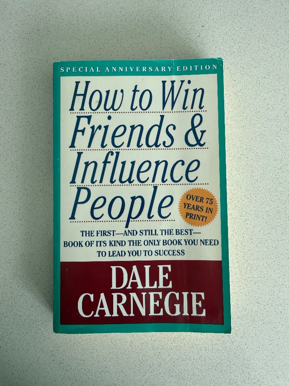 How to Win Friends & Influence People by Dale Carnegie Paperback Special Edition